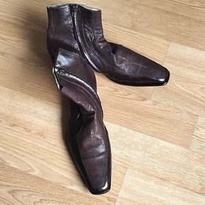 Baggato Men's Boots Size 10.5" Made in Italy.